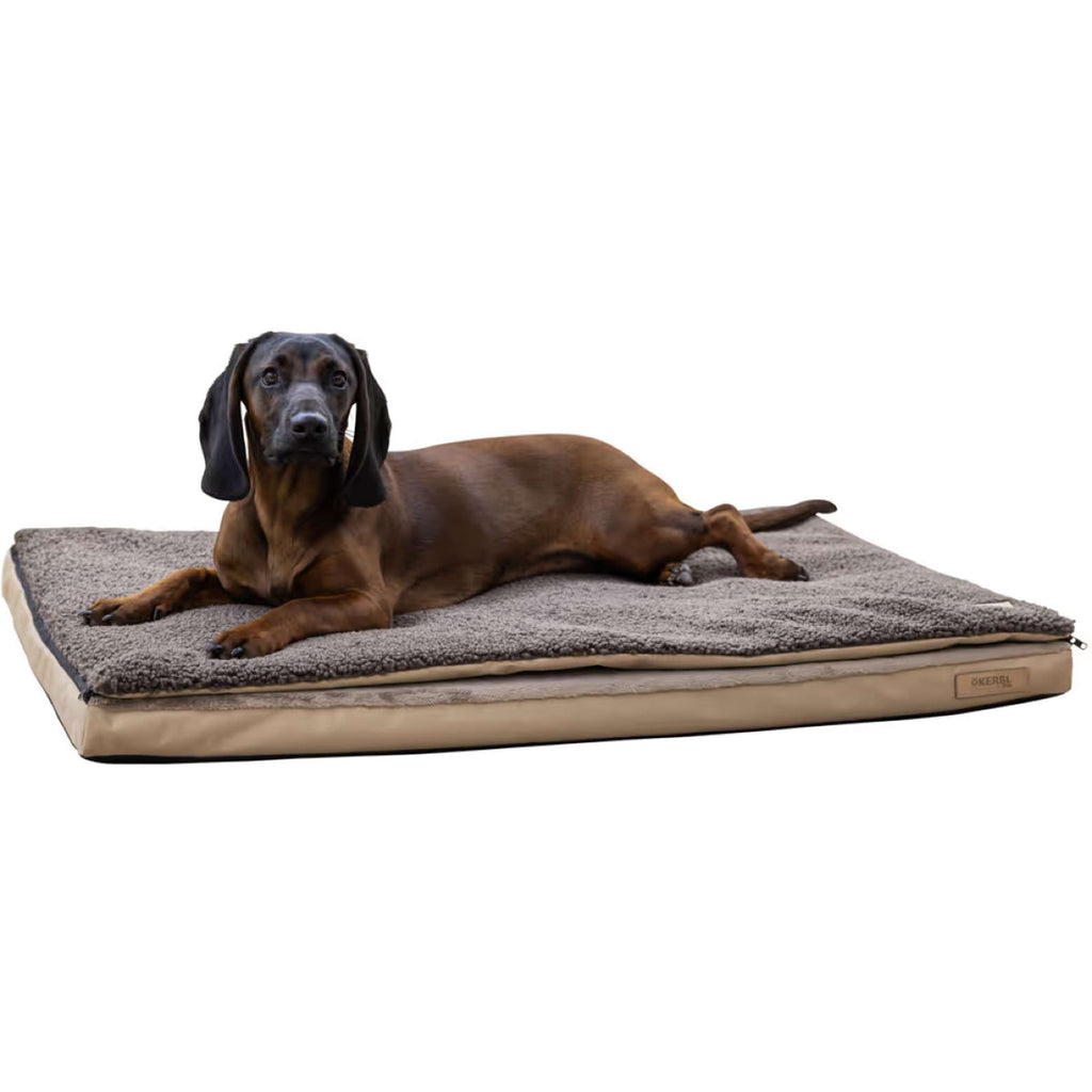 Kerbl Colchón para Perro 2 in 1 Marron/Beige