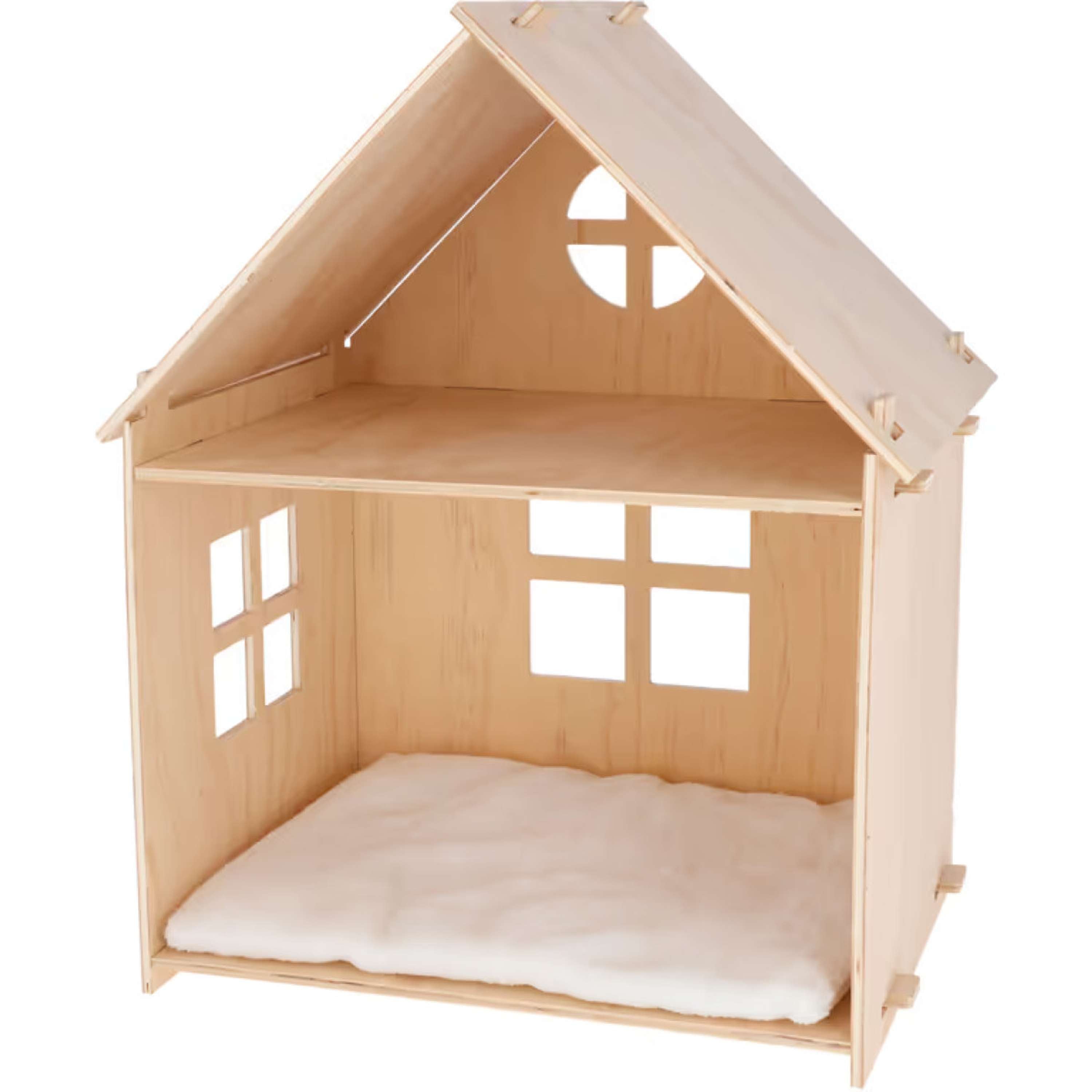 Kerbl Casa para Gatos Yvi Madera