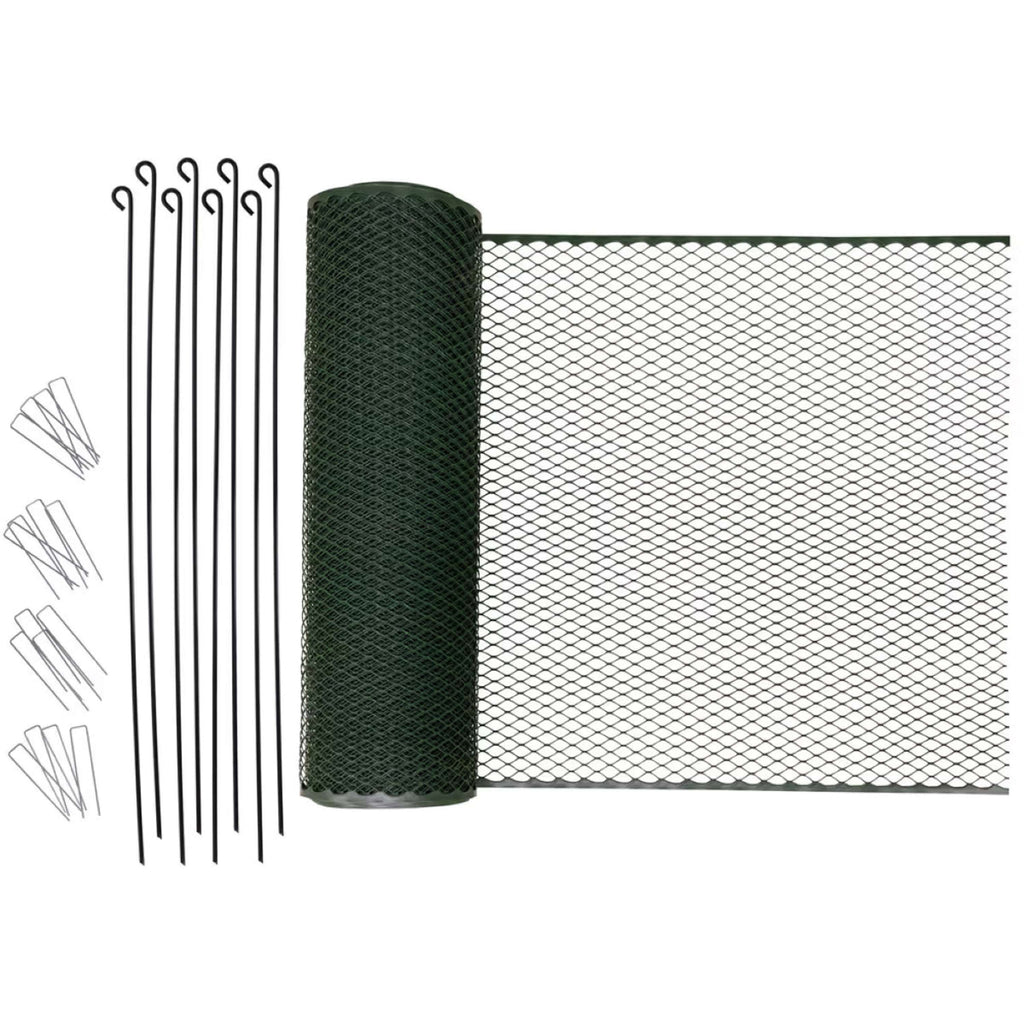 Kerbl Malla para aves de corral Sintético Negro