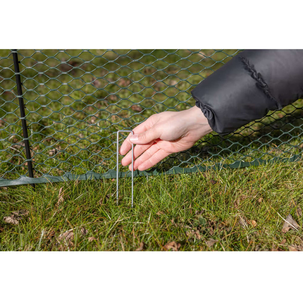 Kerbl Malla para aves de corral Sintético Negro