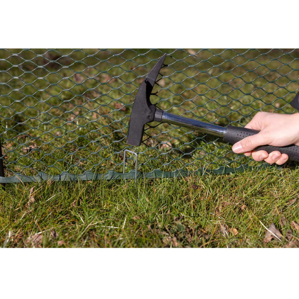Kerbl Malla para aves de corral Sintético Negro