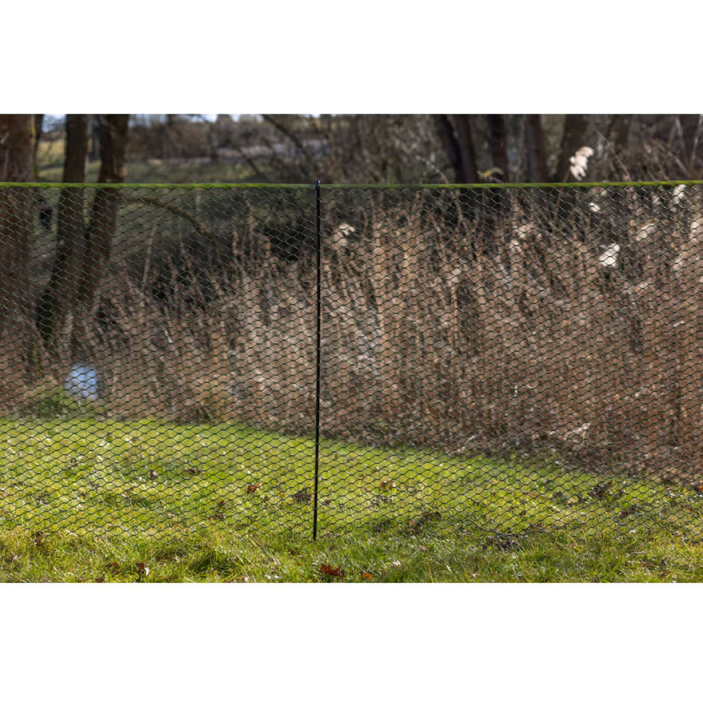 Kerbl Malla para aves de corral Sintético Negro
