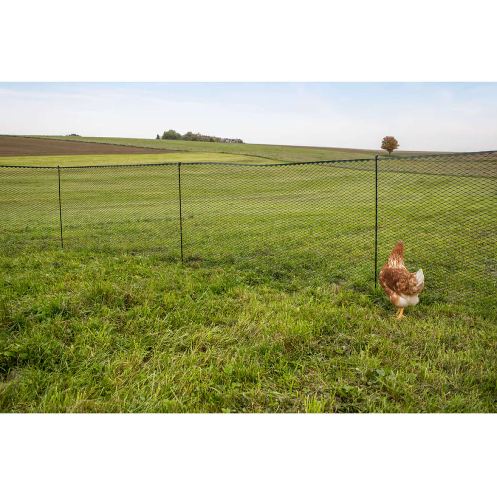Kerbl Malla para aves de corral Sintético Negro