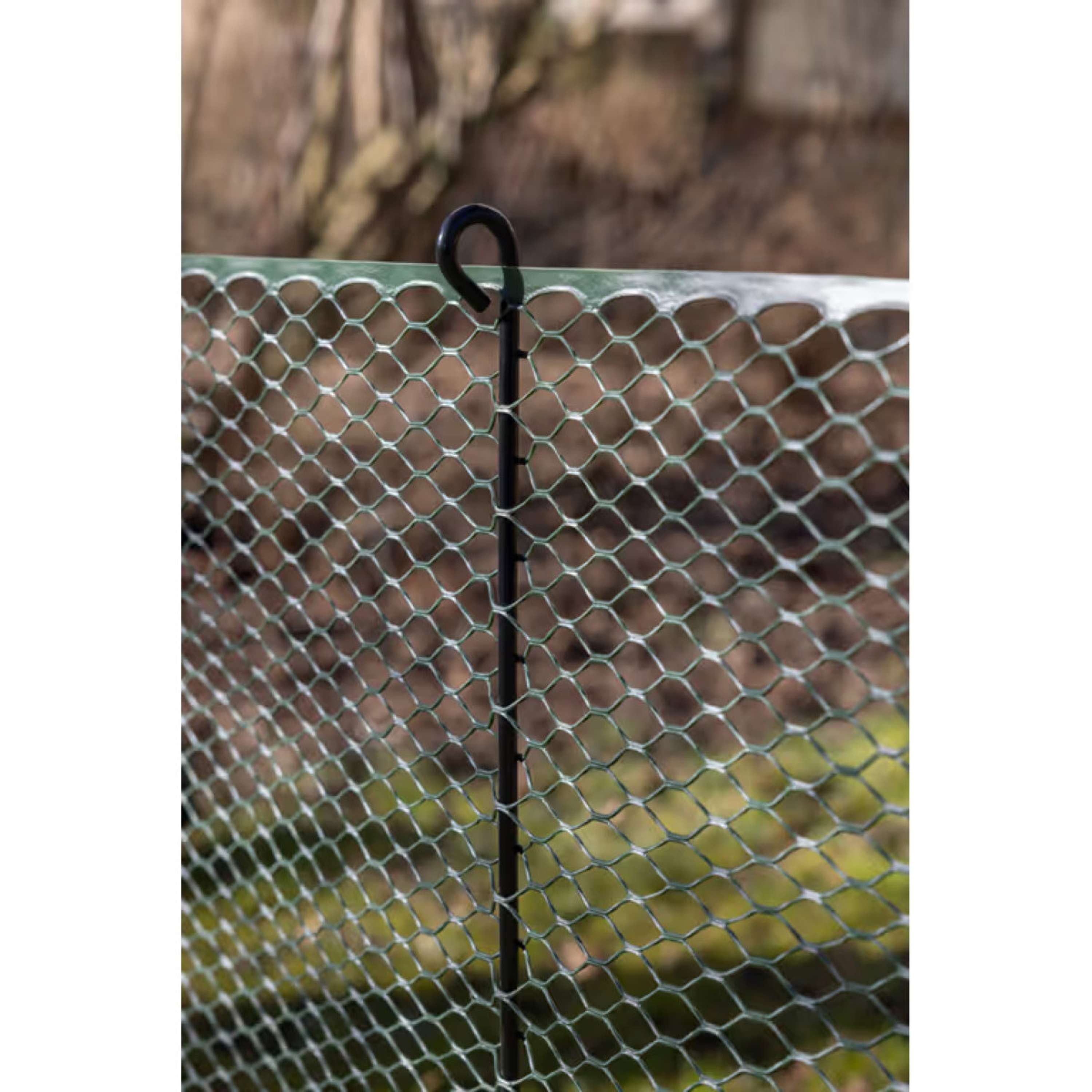 Kerbl Malla para aves de corral Sintético Negro