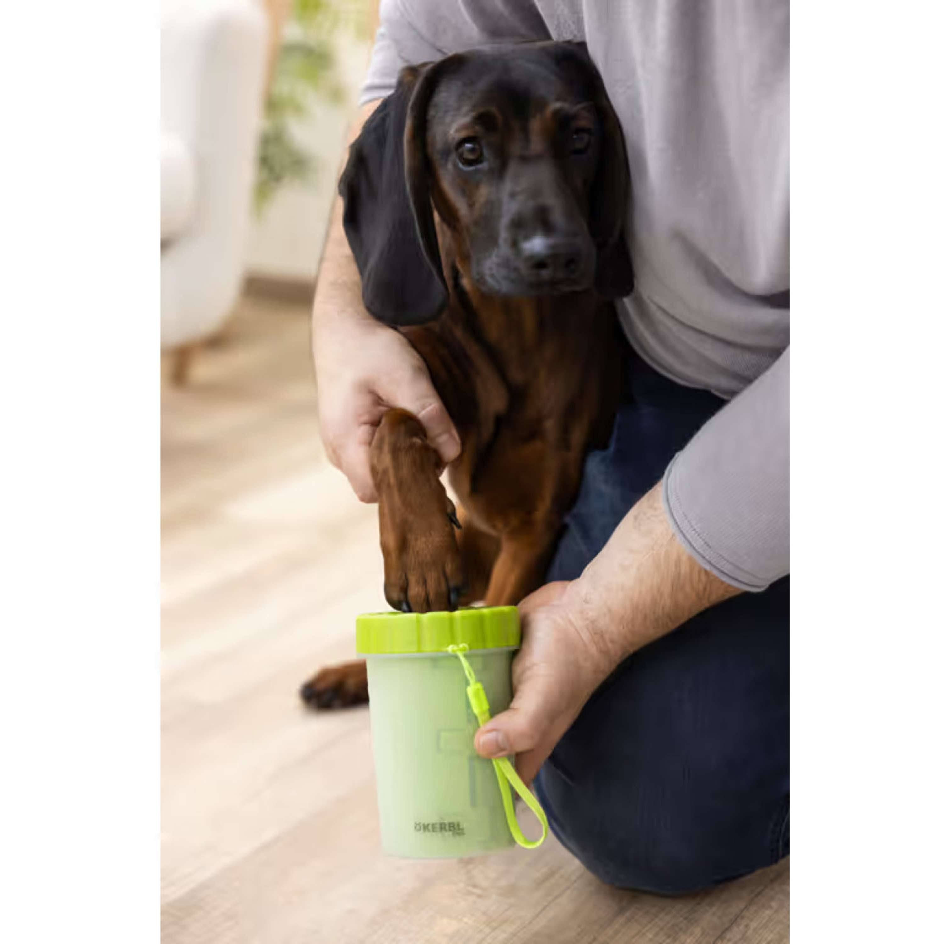 Kerbl Limpiador de Patas Verde