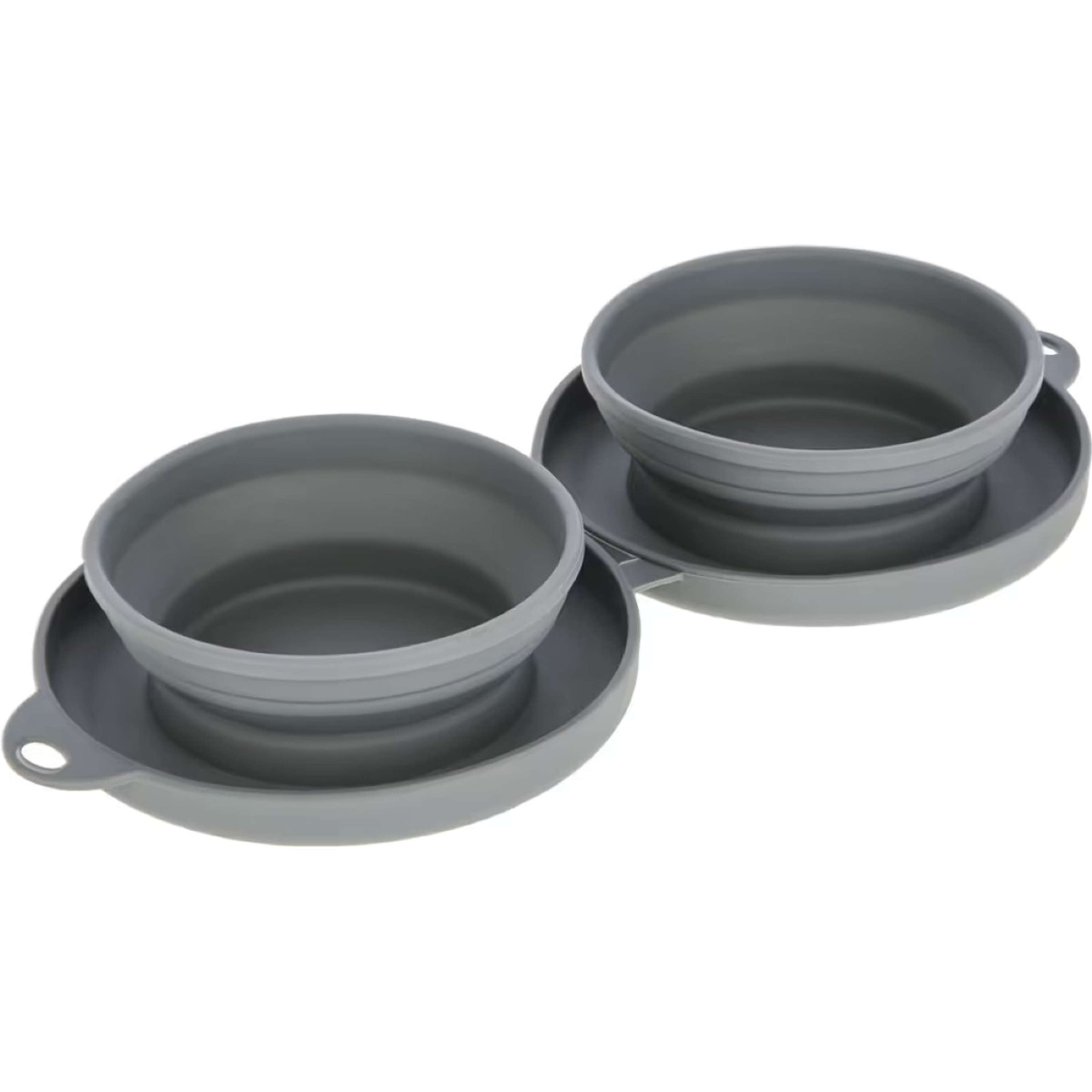 Kerbl Cuencos de Viaje Gris