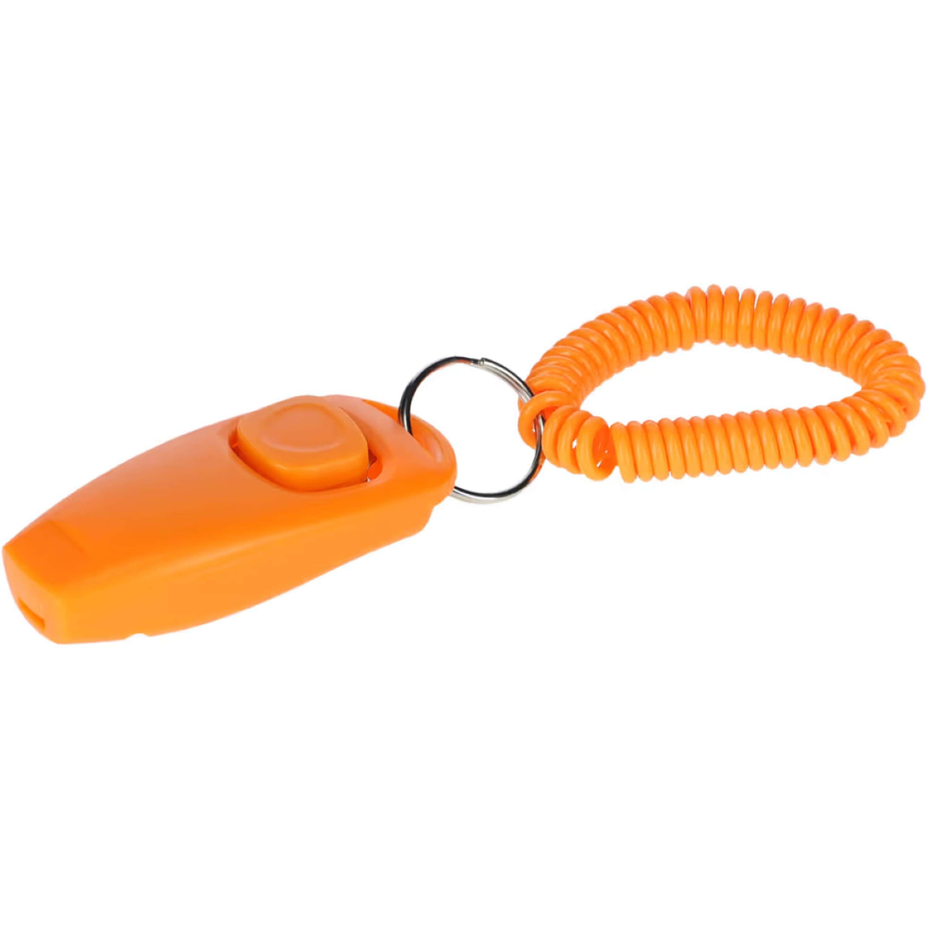 Kerbl Clicker de Entrenamiento Naranja