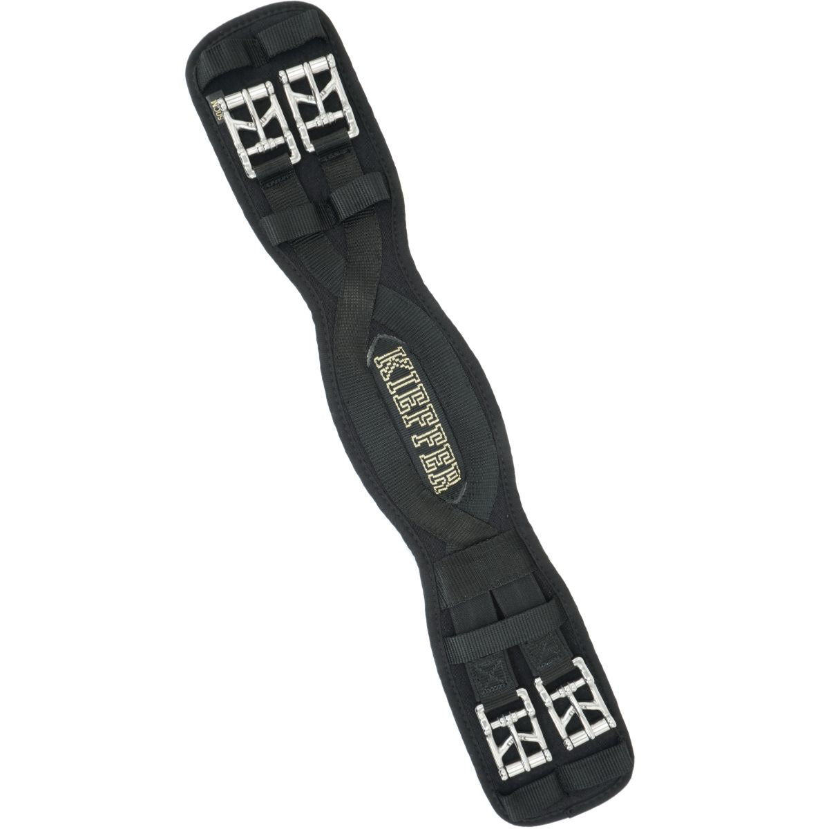 Kieffer Cincha Air-Tex con Elástico Negro