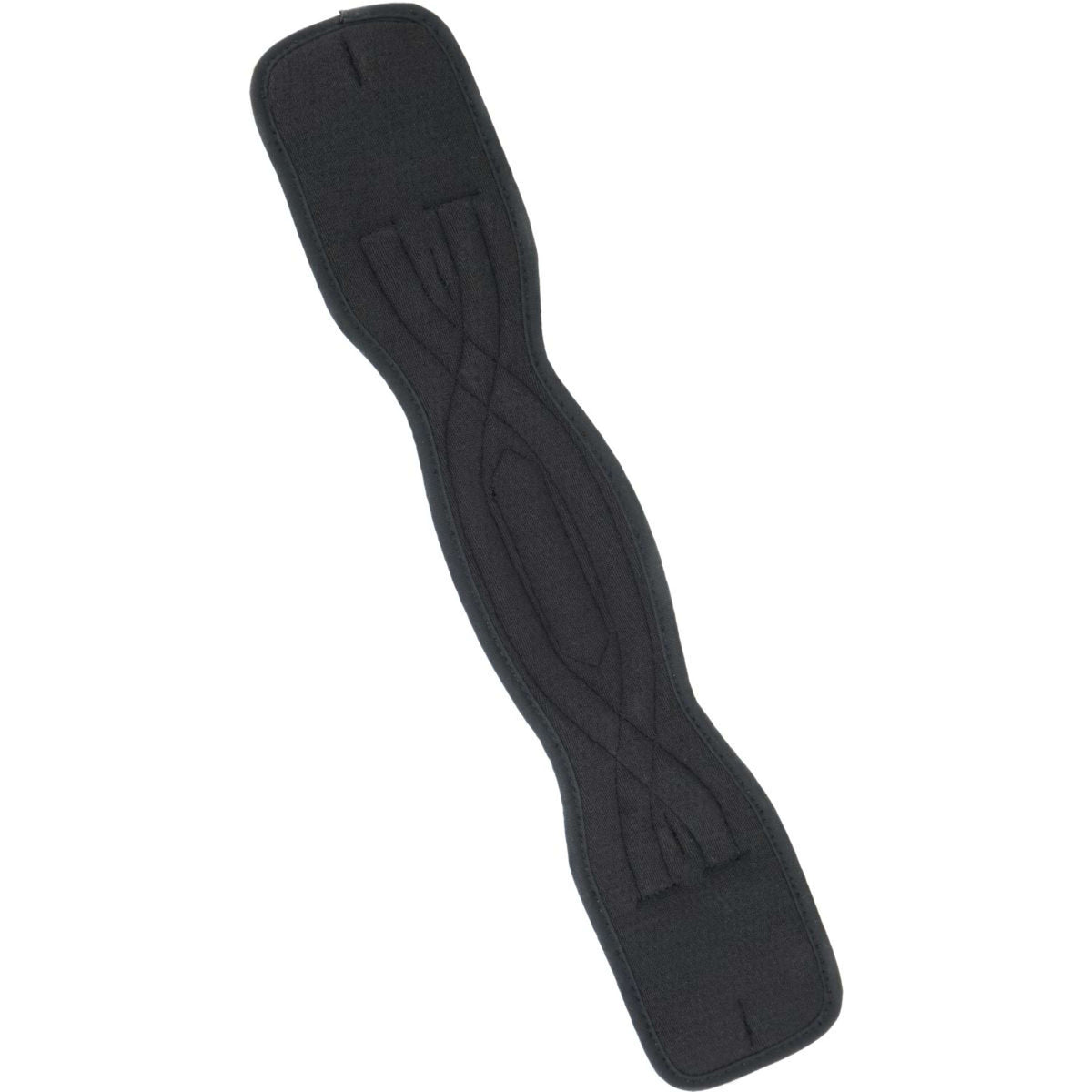 Kieffer Cincha de Doma Air-Tex sin elástico Negro