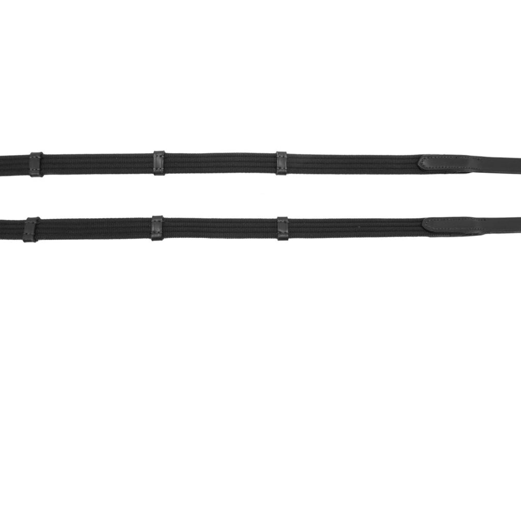 Kieffer Riendas Web Negro/Cromo
