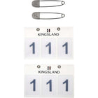 Kingsland Startnummer Classic 3 Números Blanco