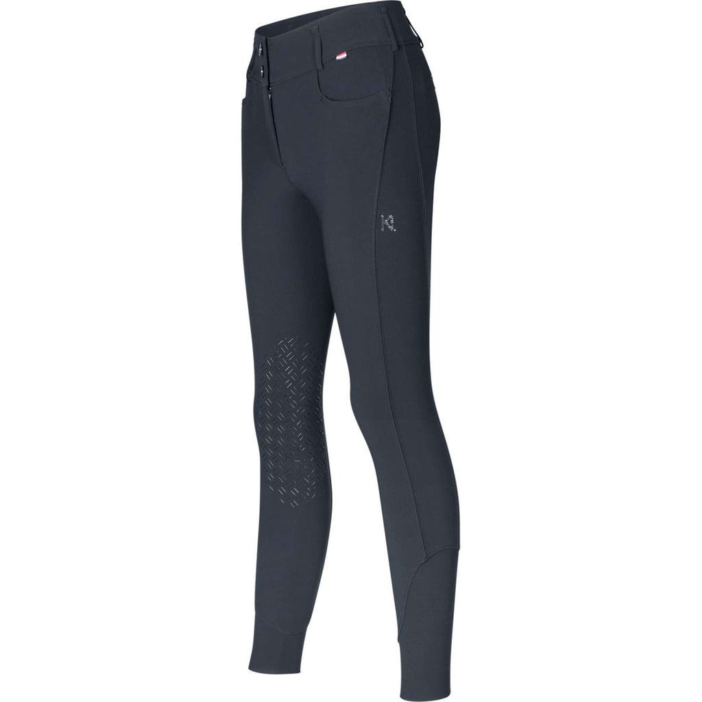 Kingsland Pantalón de Equitación Kira Knie Grip Navy