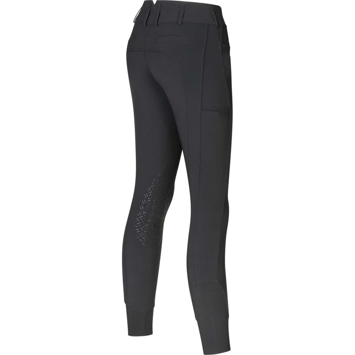Kingsland Pantalón de Equitación Kira Knie Grip Negro