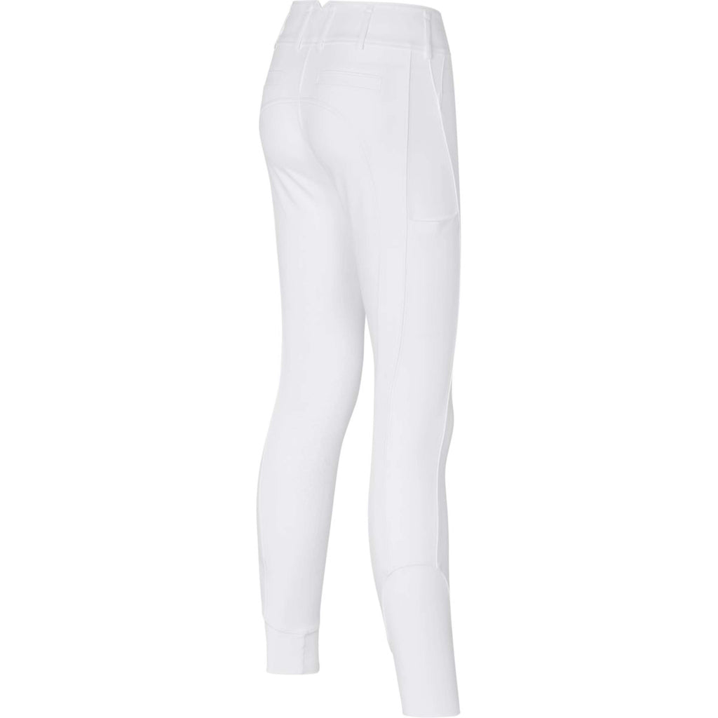 Kingsland Pantalón de Equitación Kira Full Grip Blanco