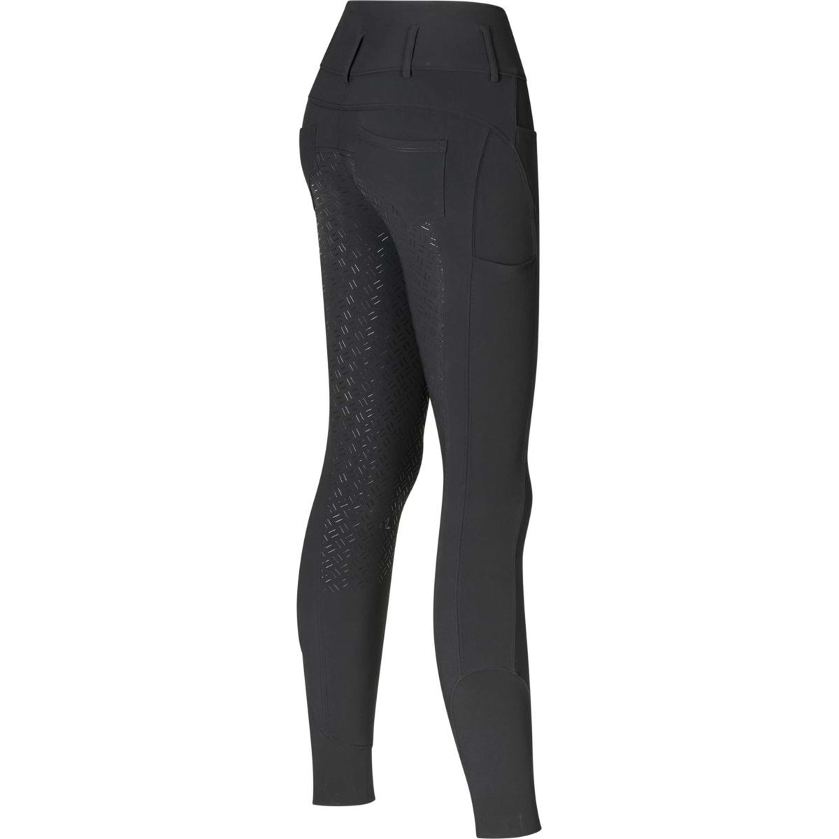 Kingsland Pantalón de Equitación Khloe Full Grip Negro
