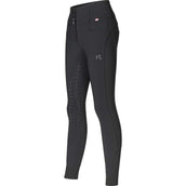 Kingsland Pantalón de Equitación Khloe Full Grip Negro
