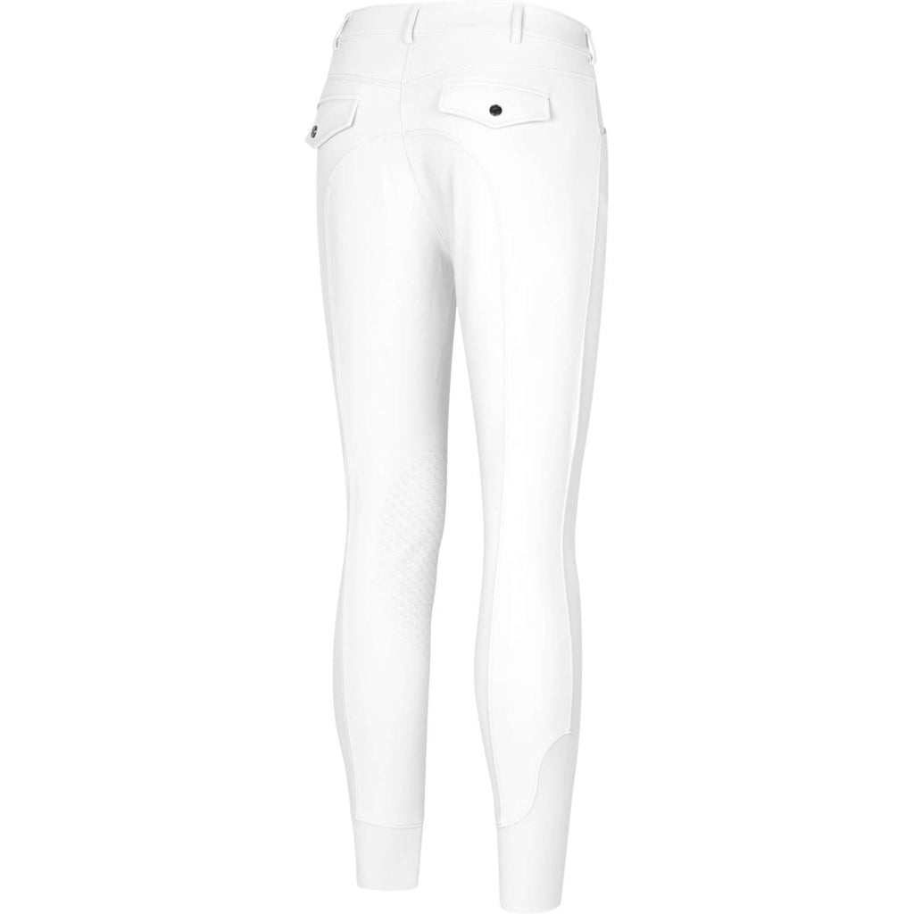 Kingsland Pantalón de Equitación Kent Full Grip Blanco