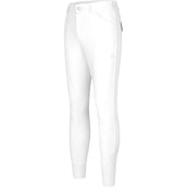 Kingsland Pantalón de Equitación Kent Full Grip Blanco