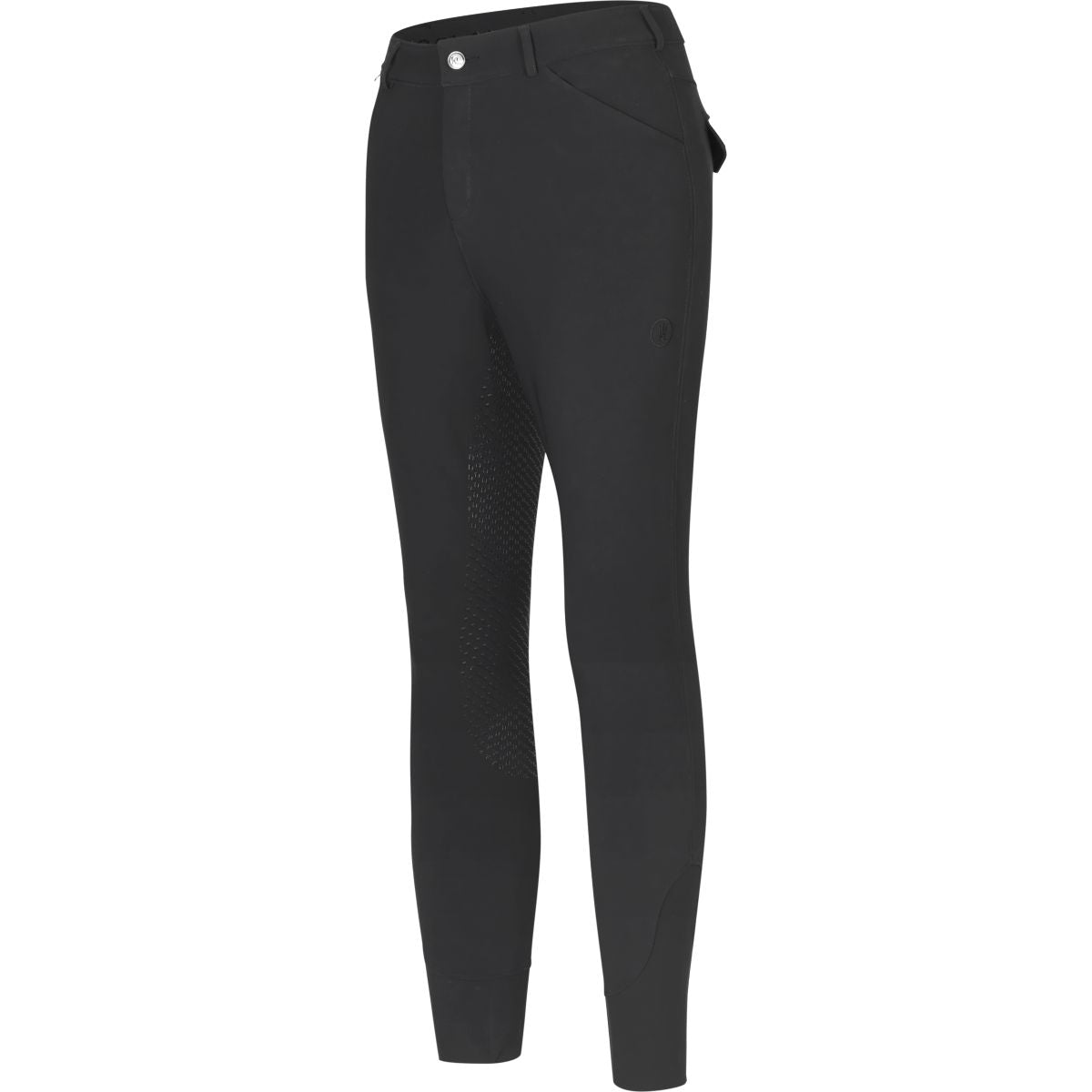 Kingsland Pantalón de Equitación Kent Full Grip Negro