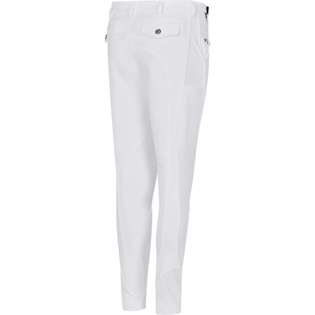 Kingsland Pantalón de Equitación Knox Full Grip Blanco