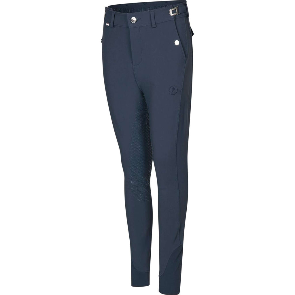 Kingsland Pantalón de Equitación Knox Full Grip Navy