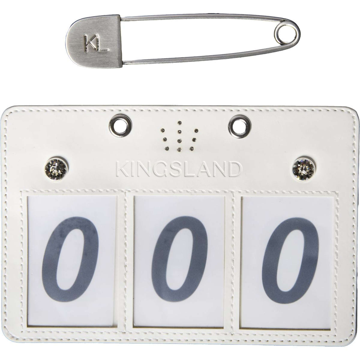 Kingsland Números de dorsal KLMaddie 3 Números Blanco