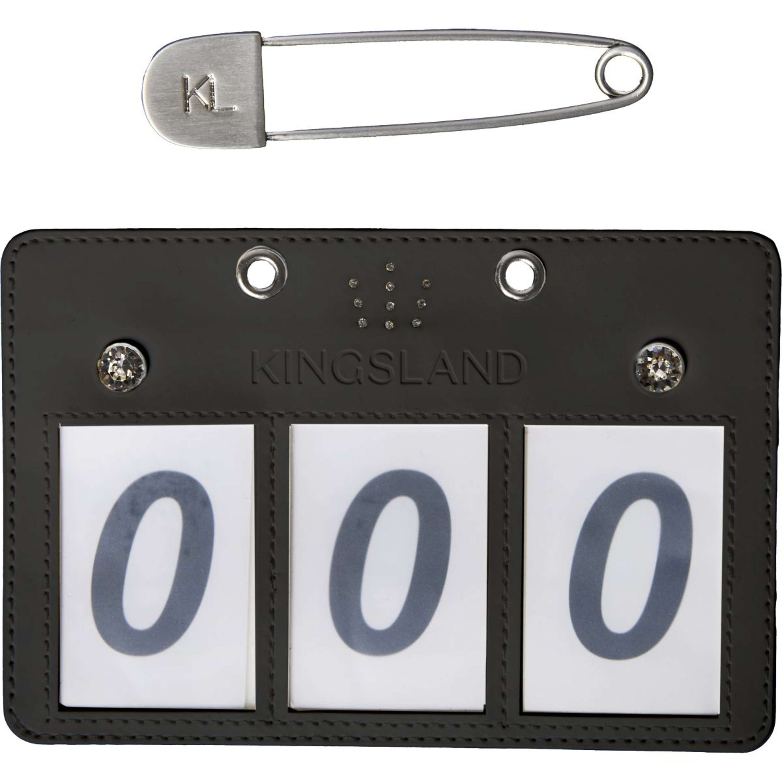 Kingsland Números de dorsal KLMaddie 3 Números Negro Kingsland Números de dorsal KLMaddie 3 Números Negro