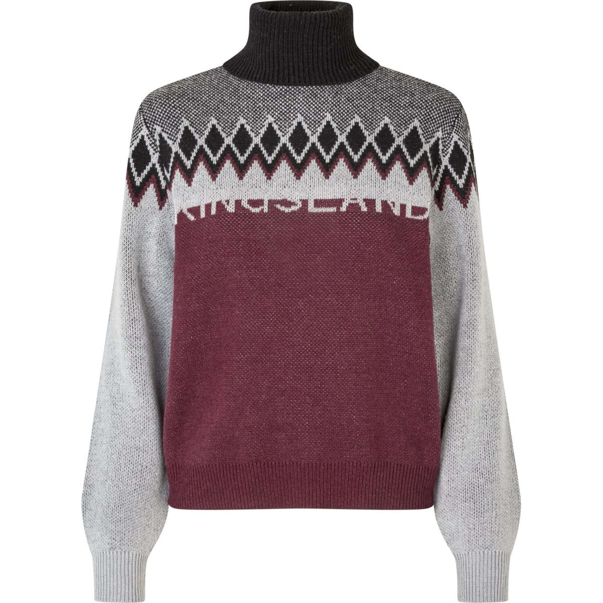 Kingsland Jersey de Cuello Alto KLMontez Negro