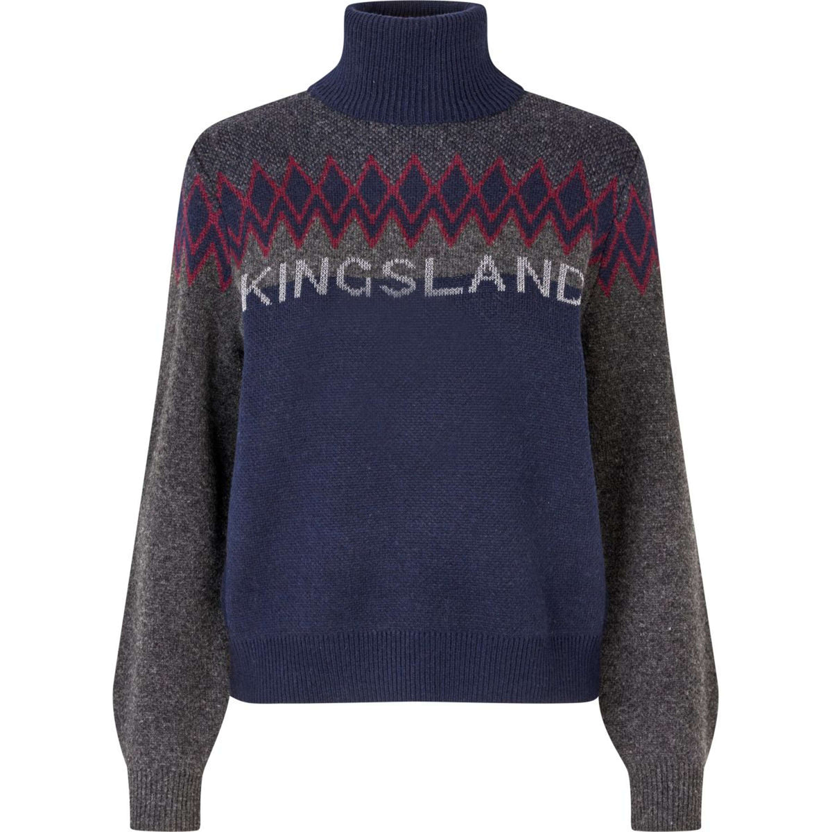 Kingsland Jersey de Cuello Alto KLMontez Grey Forged Iron
