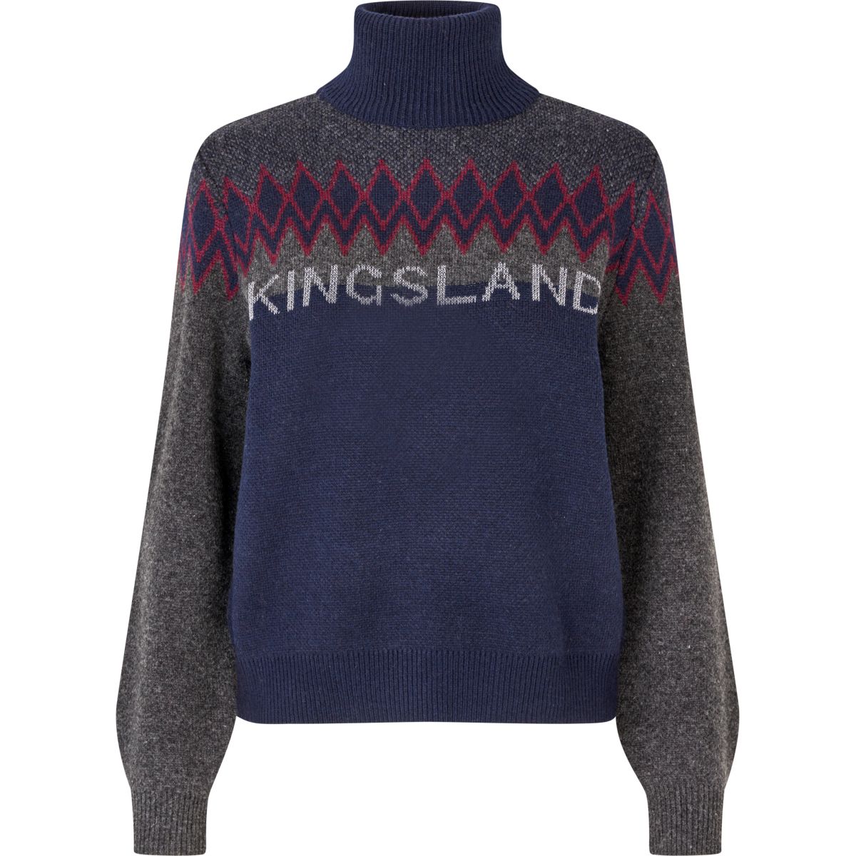 Kingsland Jersey de Cuello Alto KLMontez Grey Forged Iron