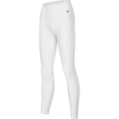 Kingsland Pantalón de Equitación KLKristin Full Grip Blanco