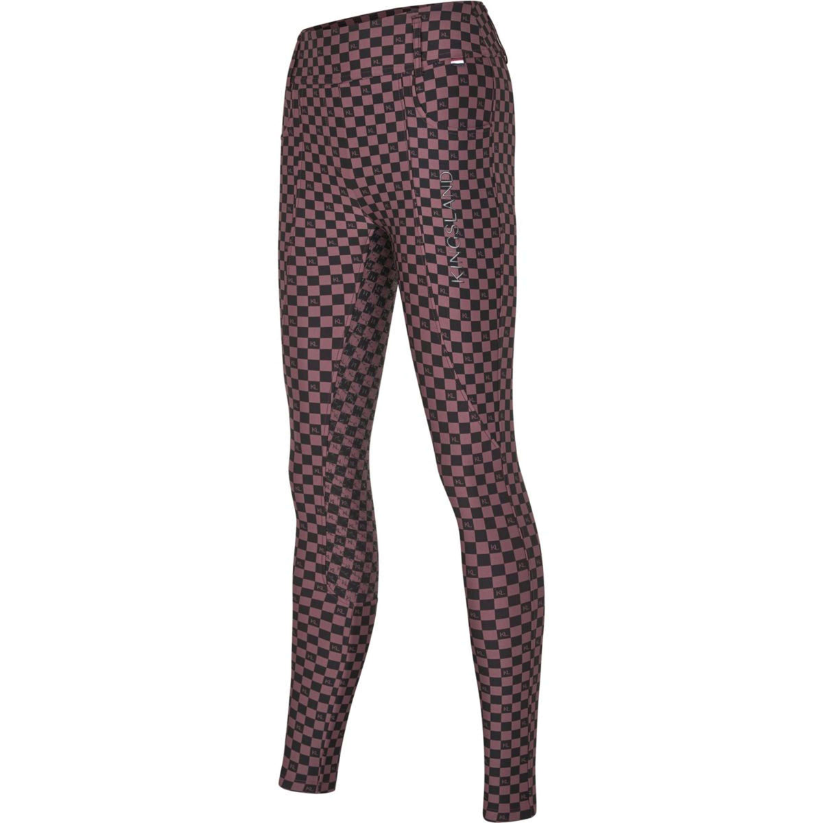 Kingsland Pantalón de Equitación KLKristin Full Grip Plum Wine