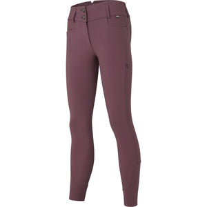 Kingsland Pantalón de Equitación KLKira Full Grip Plum Wine