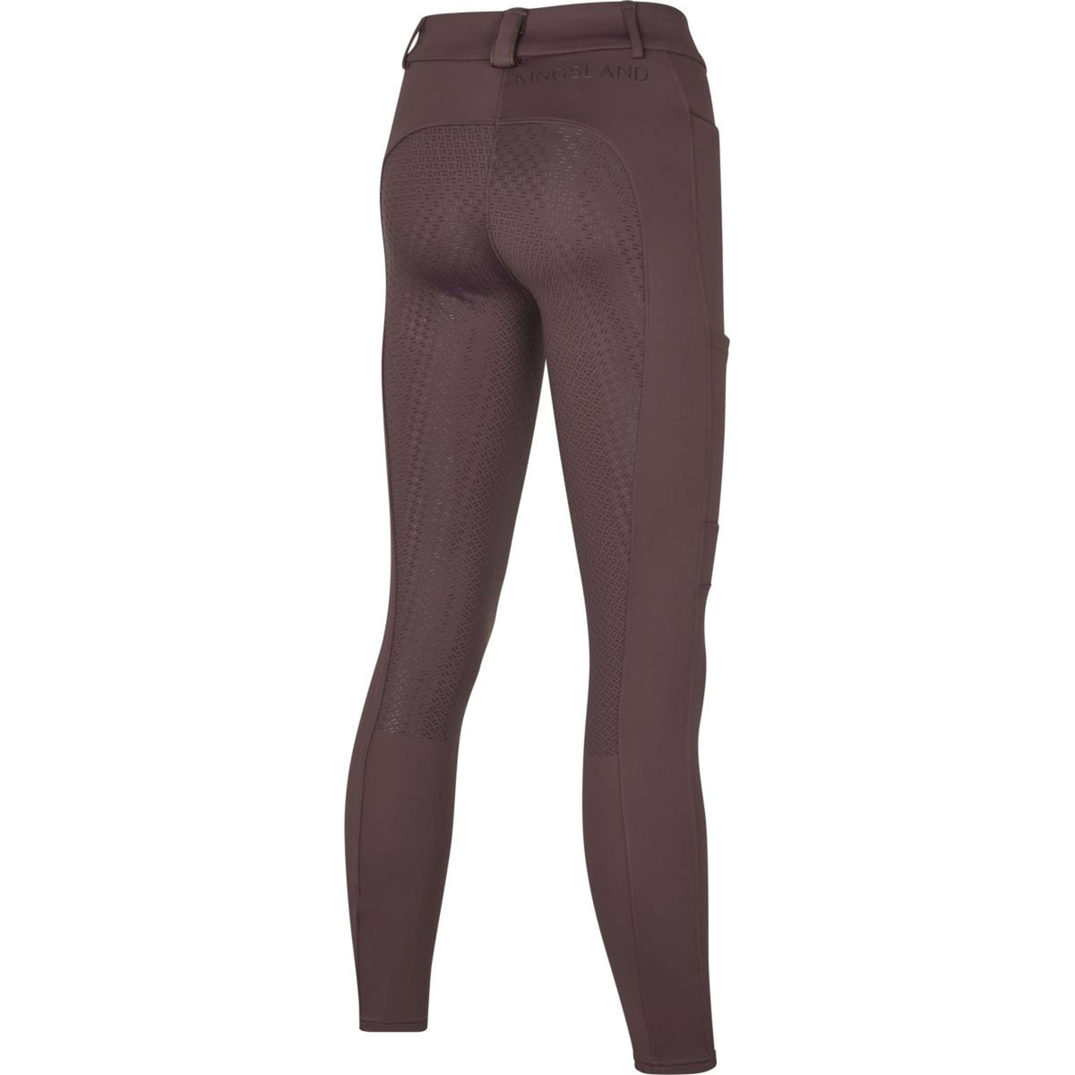 Kingsland Pantalón de Equitación KLKornelia Full Grip Raisin