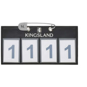 Kingsland Startnummer Classic 4 Números Negro