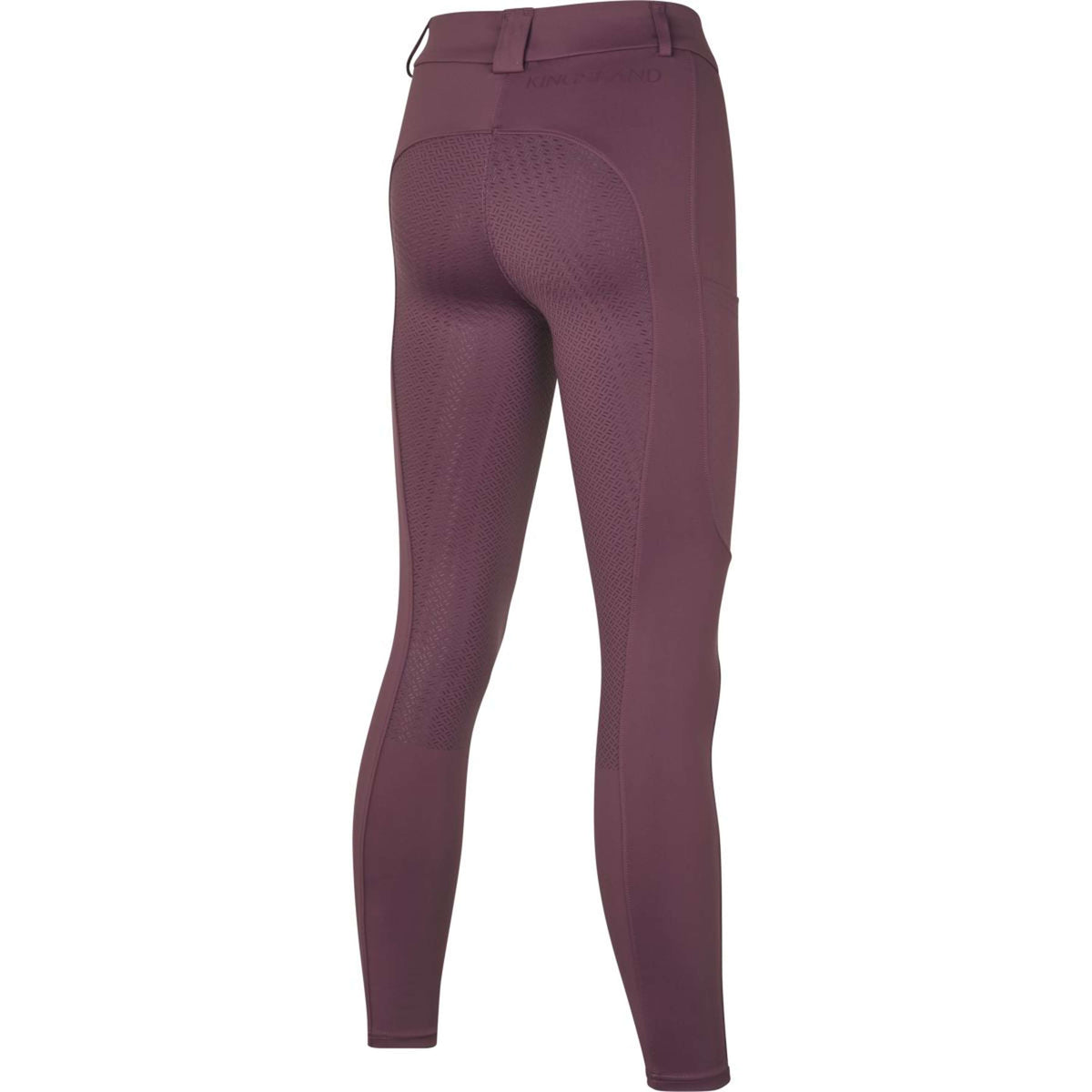 Kingsland Pantalón de Equitación KLKaya Full Grip Plum Wine