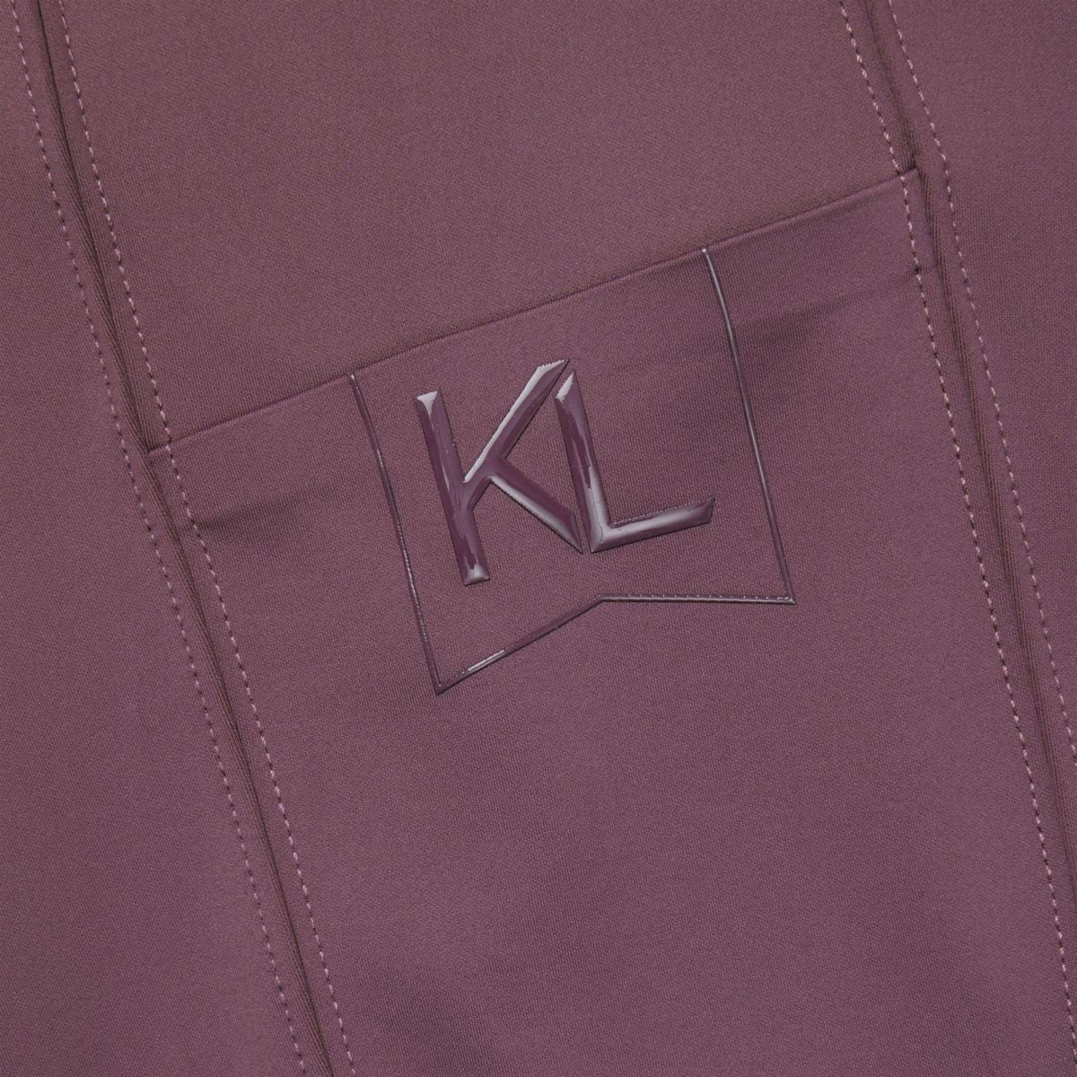 Kingsland Pantalón de Equitación KLKaya Full Grip Plum Wine