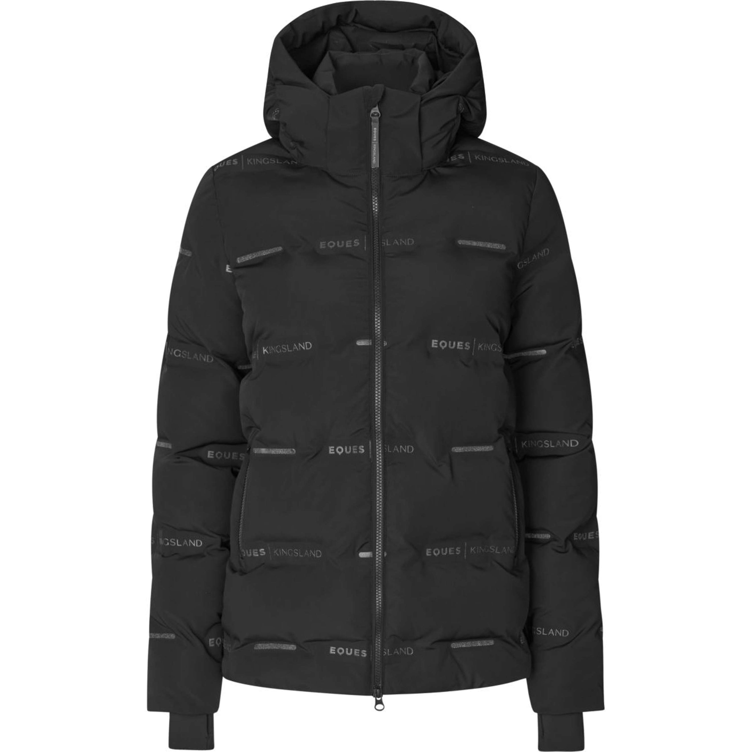 Kingsland X Eques Chaqueta Björg Impermeable Negro Kingsland X Eques Chaqueta Björg Impermeable Negro