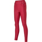 Kingsland Pantalón de Equitación KLKristin Full Grip Mujeres Rojo Granate