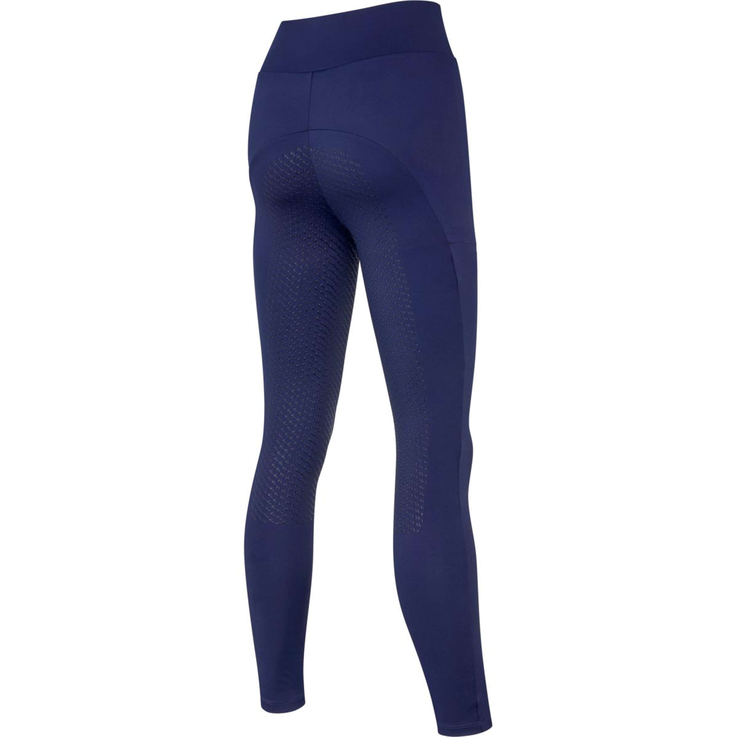 Kingsland Legging de Equitación KLAmy F-Tec5 Full Grip Mujeres Evening Blue
