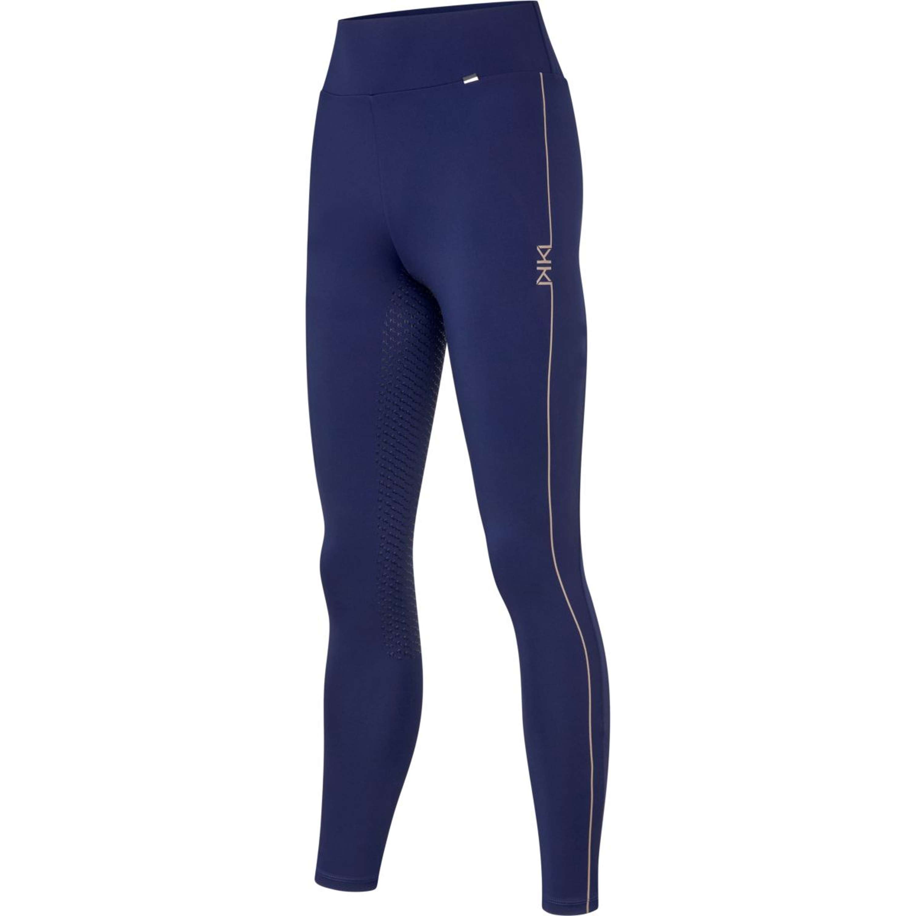 Kingsland Legging de Equitación KLAmy F-Tec5 Full Grip Mujeres Evening Blue