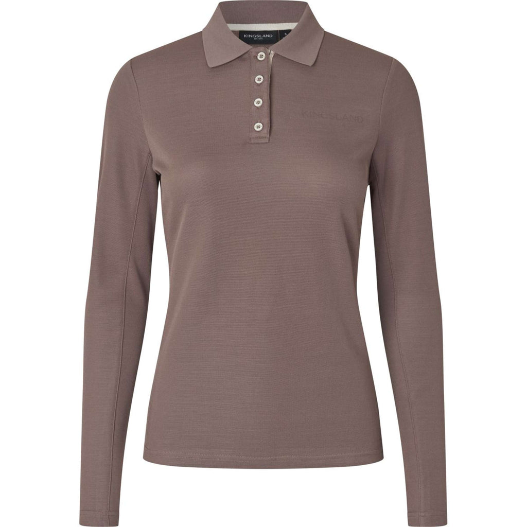 Kingsland Poloshirt KLAmy Mujer Brown Iron