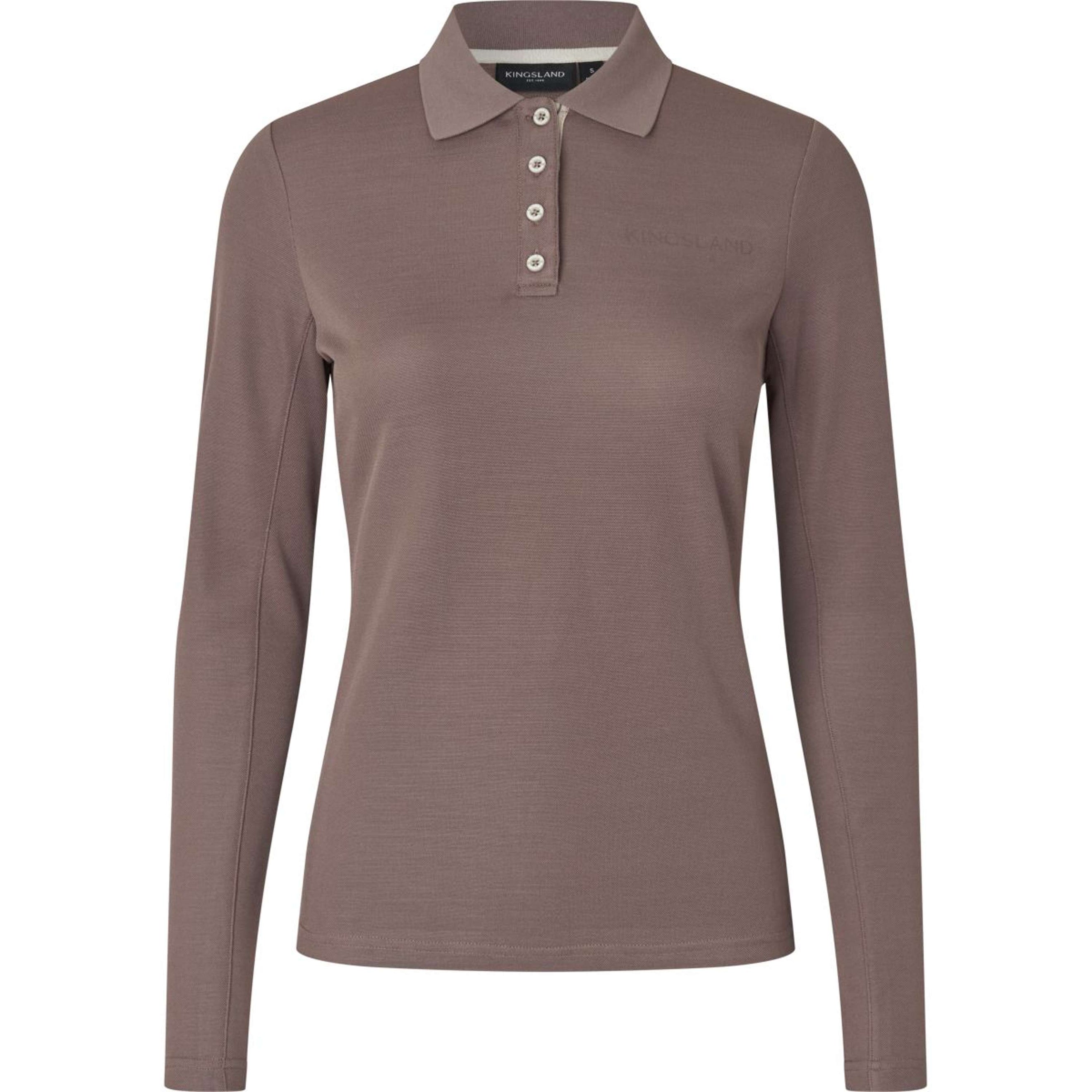 Kingsland Poloshirt KLAmy Mujer Brown Iron