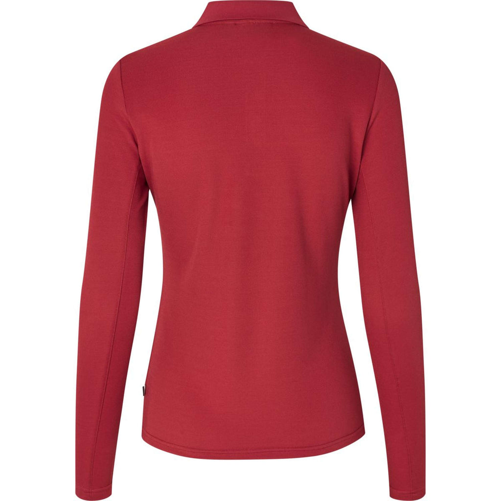 Kingsland Poloshirt KLAmy Mujer Rojo Granate