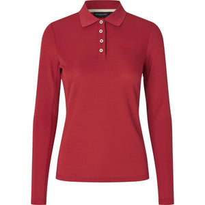 Kingsland Poloshirt KLAmy Mujer Rojo Granate Kingsland Poloshirt KLAmy Mujer Rojo Granate