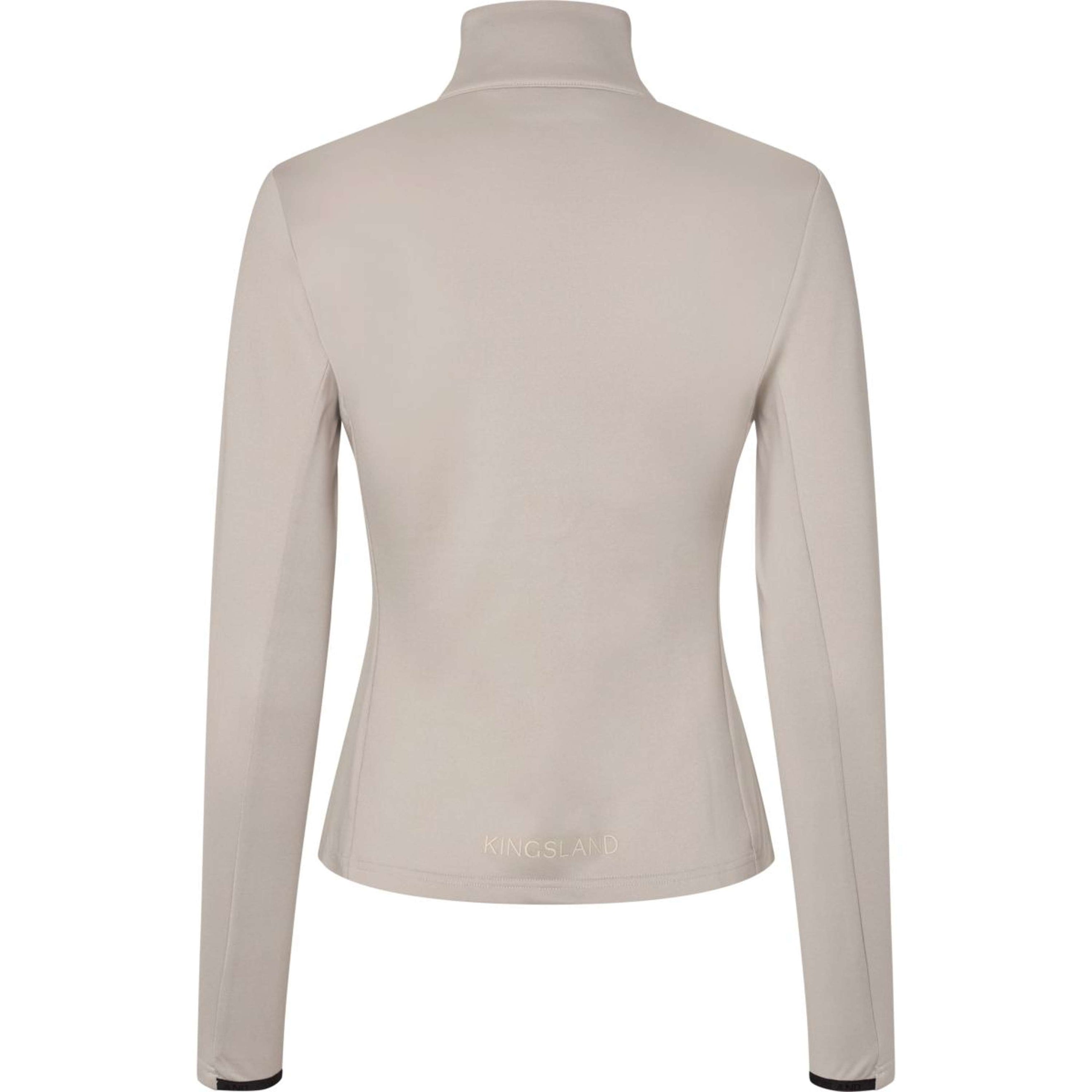 Kingsland Sudadera con capucha y cremallera KLAlba Mujer Beige Dove