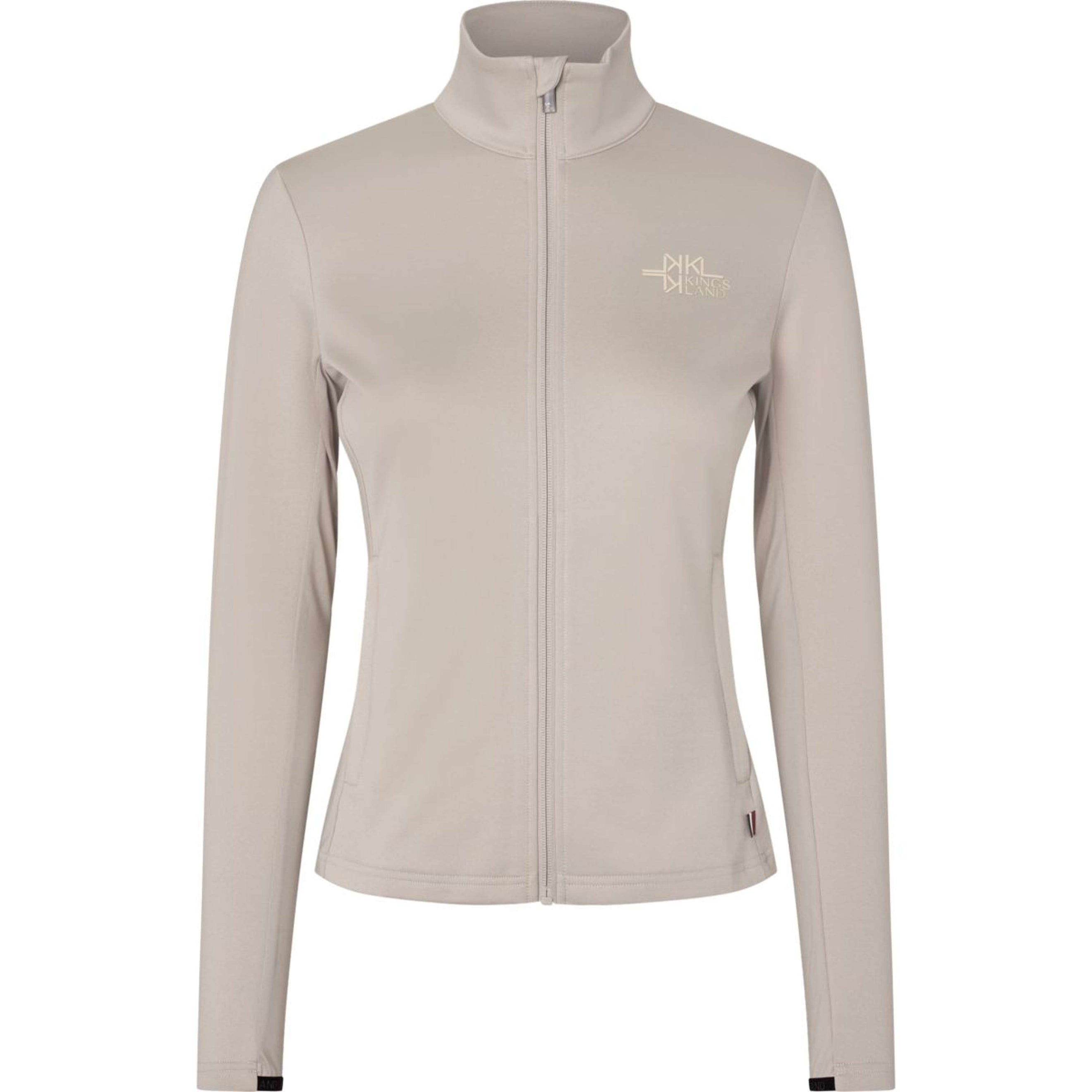 Kingsland Sudadera con capucha y cremallera KLAlba Mujer Beige Dove