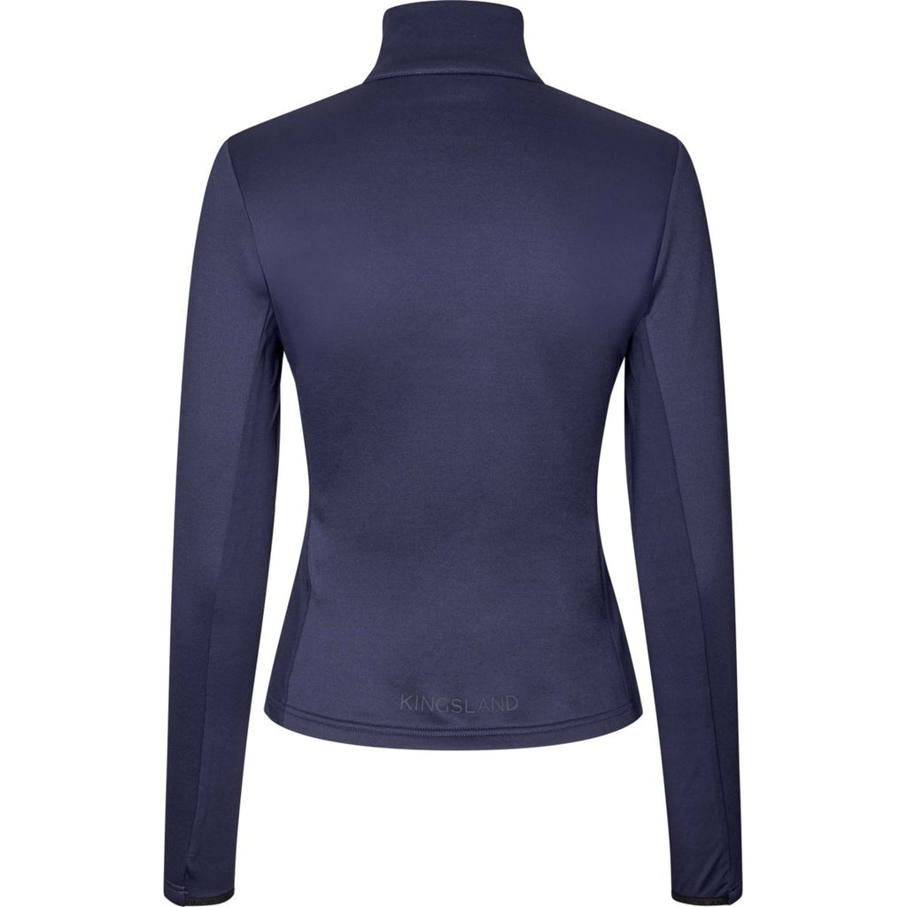 Kingsland Sudadera con capucha y cremallera KLAlba Mujer Evening Blue