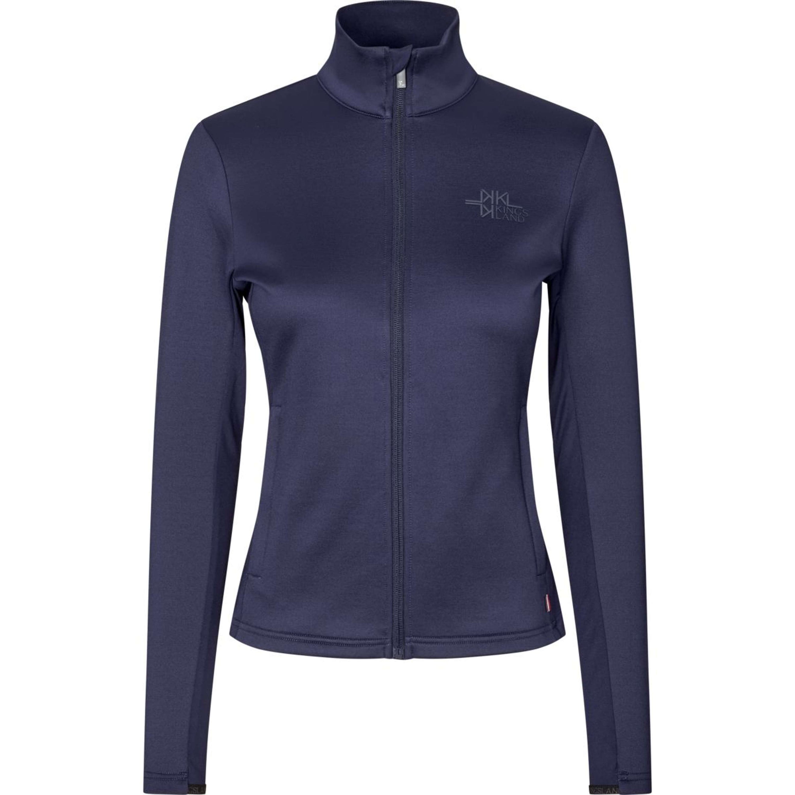 Kingsland Sudadera con capucha y cremallera KLAlba Mujer Evening Blue