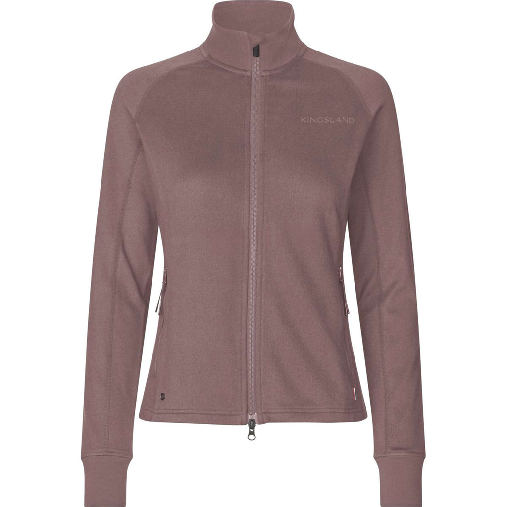 Kingsland Sudadera con capucha y cremallera KLAlly Mujer Brown Iron